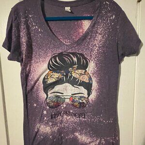90s Mom Custom Tee V-Neck XL